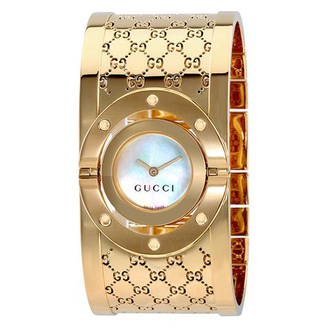 gucci bangle watch women's|Gucci diamond watches ladies.